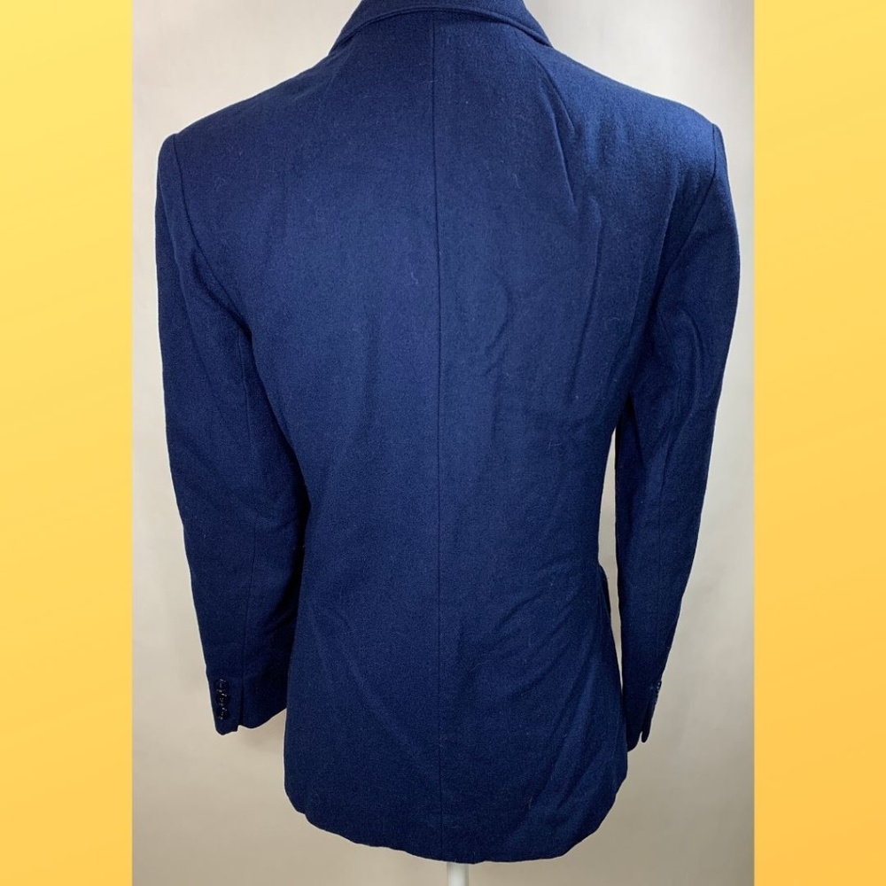 Vintage Pendleton Navy Wool Button Blazer - image 3